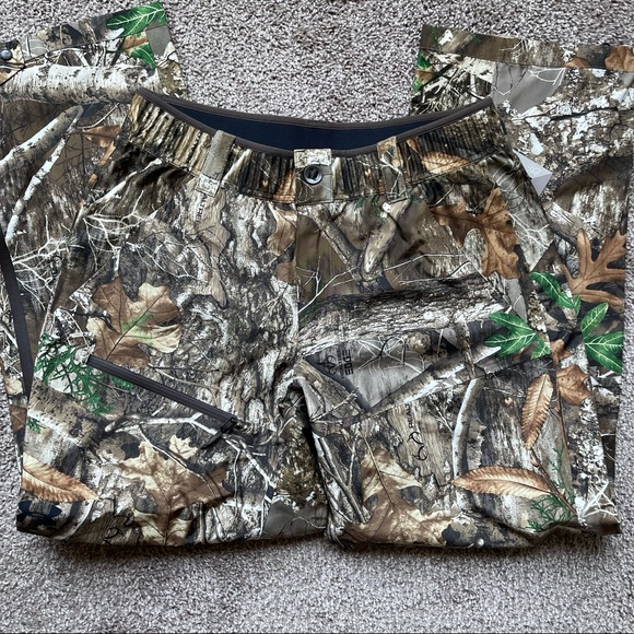 UNDER ARMOUR MENS GORE TEX ESSENTIAL HYBRID HUNTING PANTS SIZE LARGE REALTREE ED - Picture 3 of 6